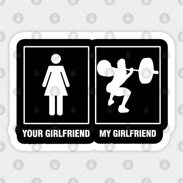 Your Girl Friend, My Girl Friend Funny Gift Sticker by Salt88